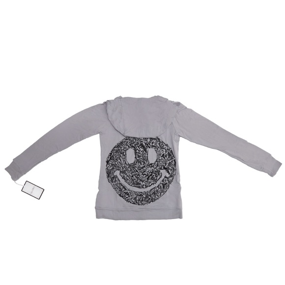 Lauren Moshi Zip up Hoodie - Gun Happy Face Print - Picture 2 of 2